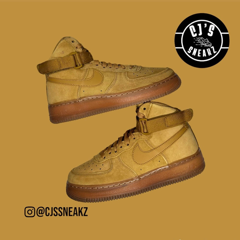 Authentic Nike Air Force 1 High ‘Wheat’ - Size 7GS/8.5W New!